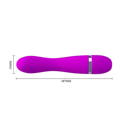 Wodoodporny wibrator punktu G silikonowy Pretty Love CVELYN 30 trybów