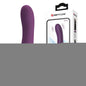 Wibrator silikonowy Pretty Love Ethan fioletowy z appką 12 wibracji