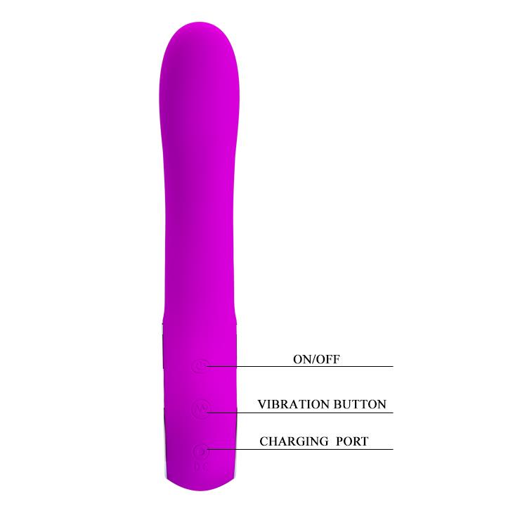 Wibrator punktu G silikonowy Pretty Love Alston USB 12 funkcji