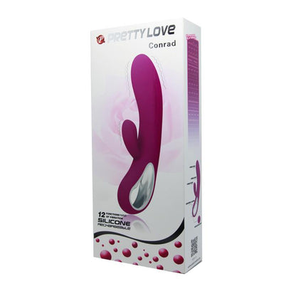 Wibrator punktu G Pretty Love Elmer fioletowy USB 12 trybów