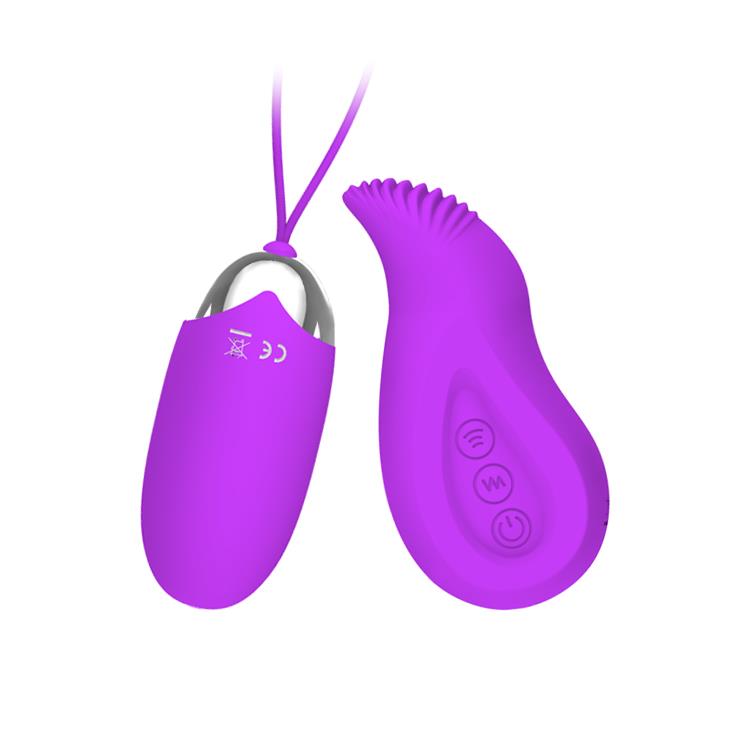 Jajko wibrujące Pretty Love Eden z pilotem USB 12 funkcji