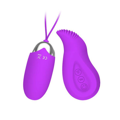Jajko wibrujące Pretty Love Eden z pilotem USB 12 funkcji