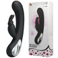 Wibrator króliczek silikonowy Pretty Love Webb czarny USB 21 cm