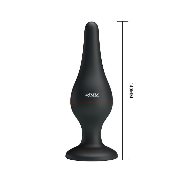 Korek prostaty silikonowy Pretty Love z przyssawką 14 cm