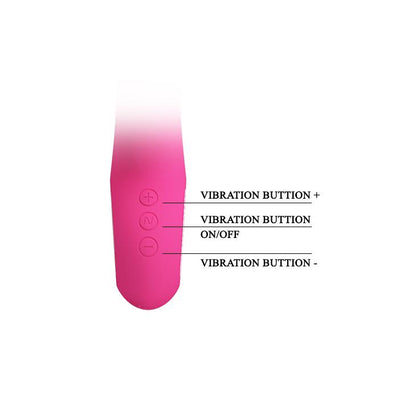 Wibrator króliczek Pretty Love Carina różowy USB