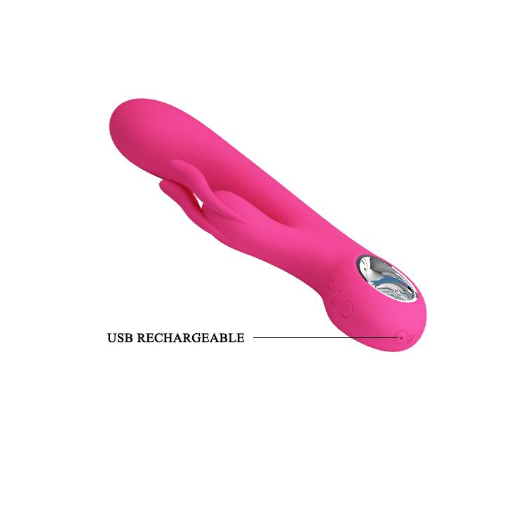 Wibrator króliczek Pretty Love Carina różowy USB