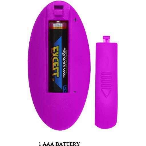 Wibrator wygięty Pretty Love Letitia z pilotem USB 10 funkcji