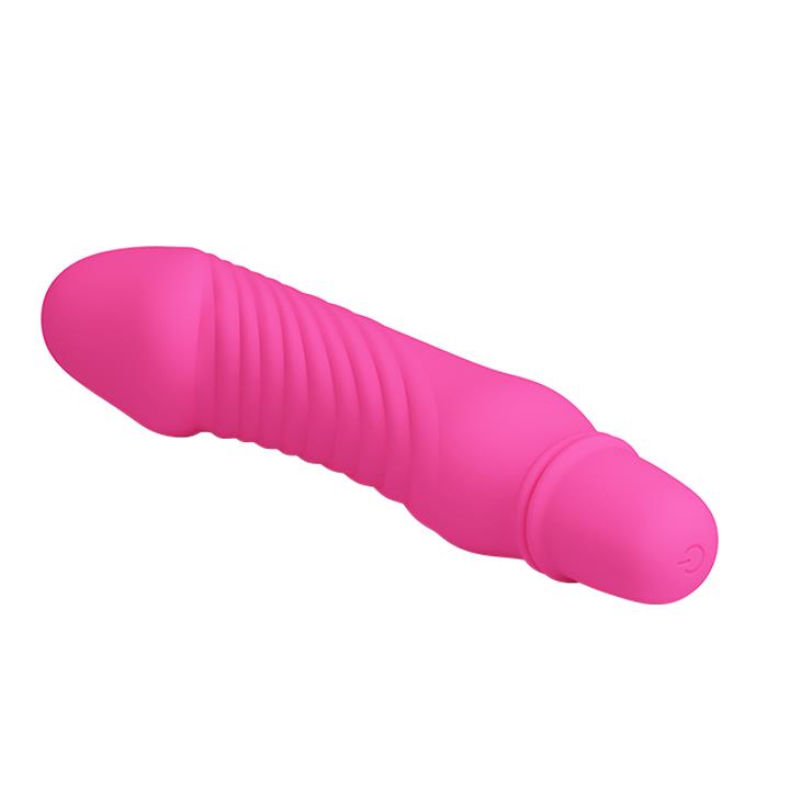 Wibrator mini silikonowy Pretty Love Stev lilowy 10 funkcji