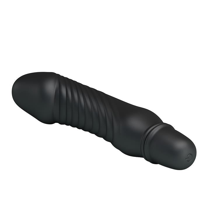 Wibrator mini silikonowy Pretty Love Stev czarny 10 funkcji