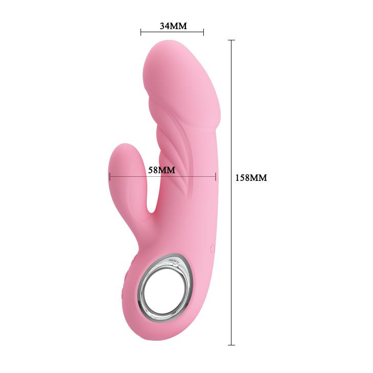 Wibrator punktu G Pretty Love Ansel różowy USB 7 trybów