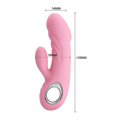 Wibrator punktu G Pretty Love Ansel różowy USB 7 trybów