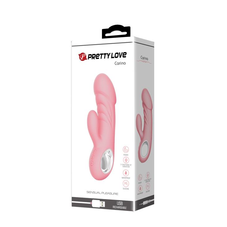 Wibrator punktu G Pretty Love Ansel różowy USB 7 trybów