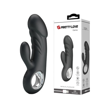 Wibrator punktu G Pretty Love Ansel USB czarny 7 trybów