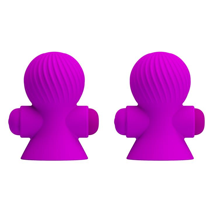 Pompka wibrująca na sutki Pretty Love 12 funkcji