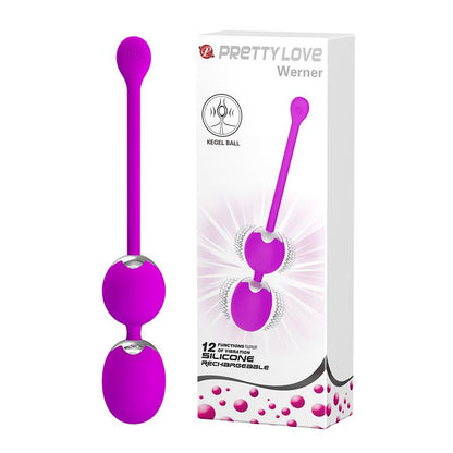 Kulki wibrujące Pretty Love Werner USB 12 funkcji