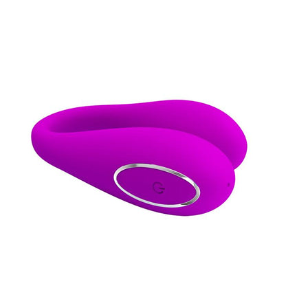 Wibrator silikonowy Pretty Love August Bluetooth USB 12 funkcji