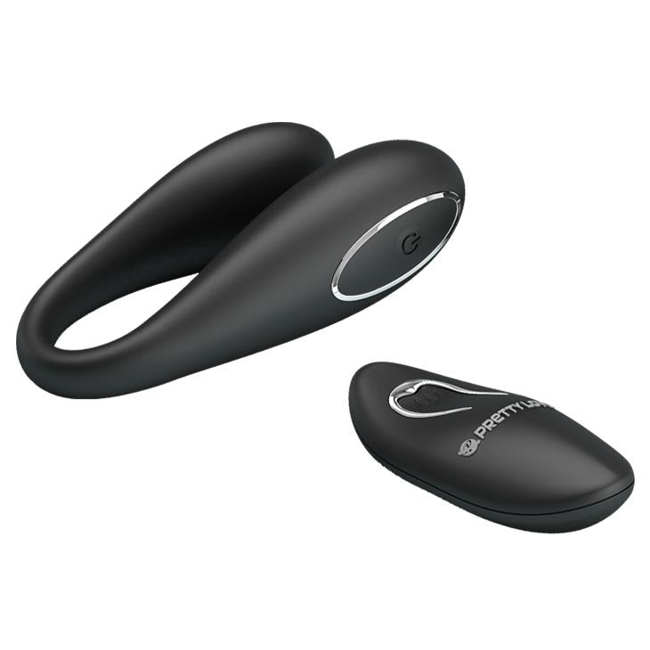 Wibrator łechtaczkowy Pretty Love Algernon silikonowy USB czarny 9.5 cm
