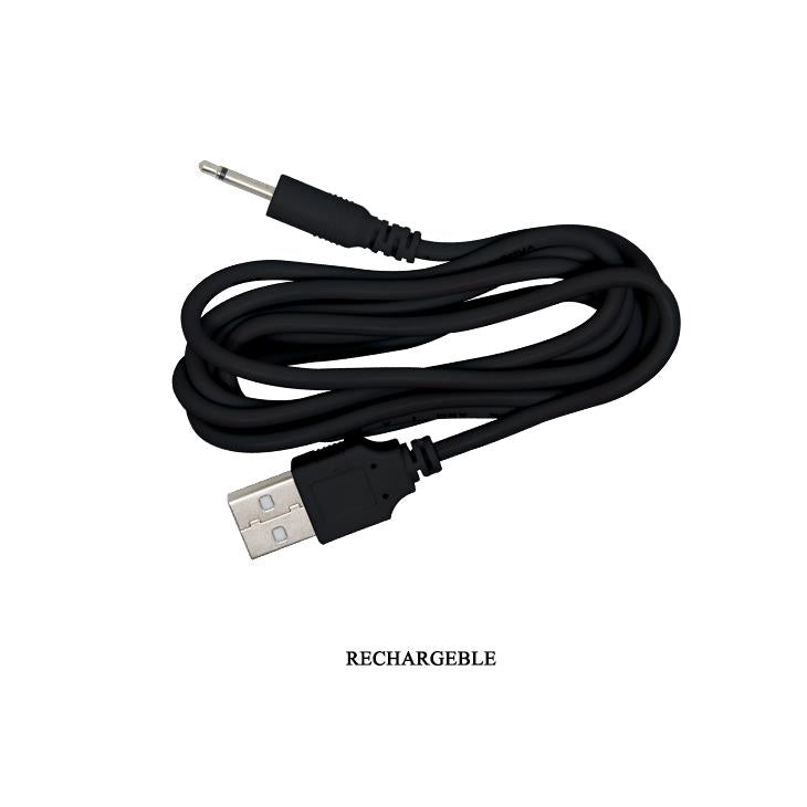 Wibrator łechtaczkowy Pretty Love Algernon silikonowy USB czarny 9.5 cm