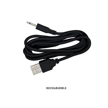 Wibrator łechtaczkowy Pretty Love Algernon silikonowy USB czarny 9.5 cm