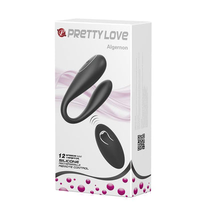 Wibrator łechtaczkowy Pretty Love Algernon silikonowy USB czarny 9.5 cm