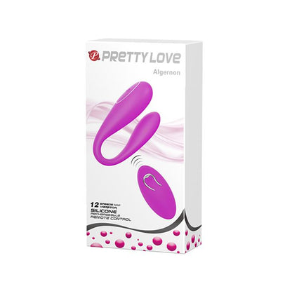Pretty Love Algernon Fioletowy USB 12 Funkcji
