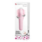 Mini wibrator Pretty Love Burke silikonowy różowy USB 4 wibracje 4 obroty