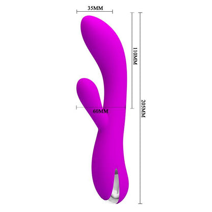 Wibrator punktu G Pretty Love Wilbur 12 funkcji USB