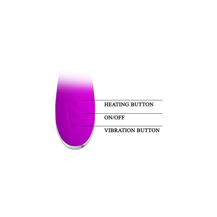 Wibrator punktu G Pretty Love Wilbur 12 funkcji USB