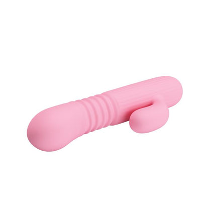 Wibrator Pretty Love Leopold silikonowy z pchaniem USB