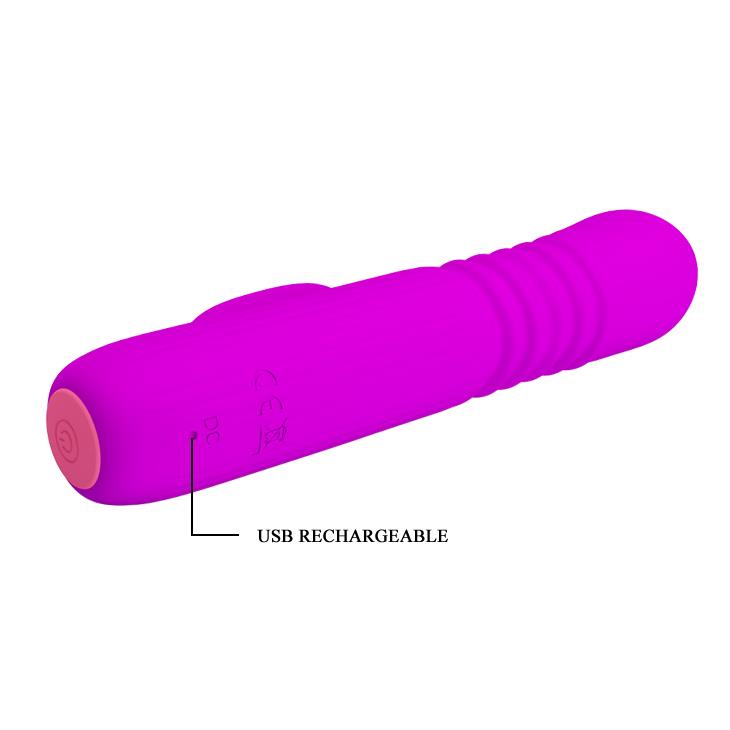 Wibrator króliczek Pretty Love Domenico silikonowy USB wodoodporny