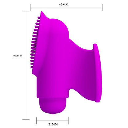 Stymulator łechtaczki silikonowy Pretty Love Freda 12 wibracji