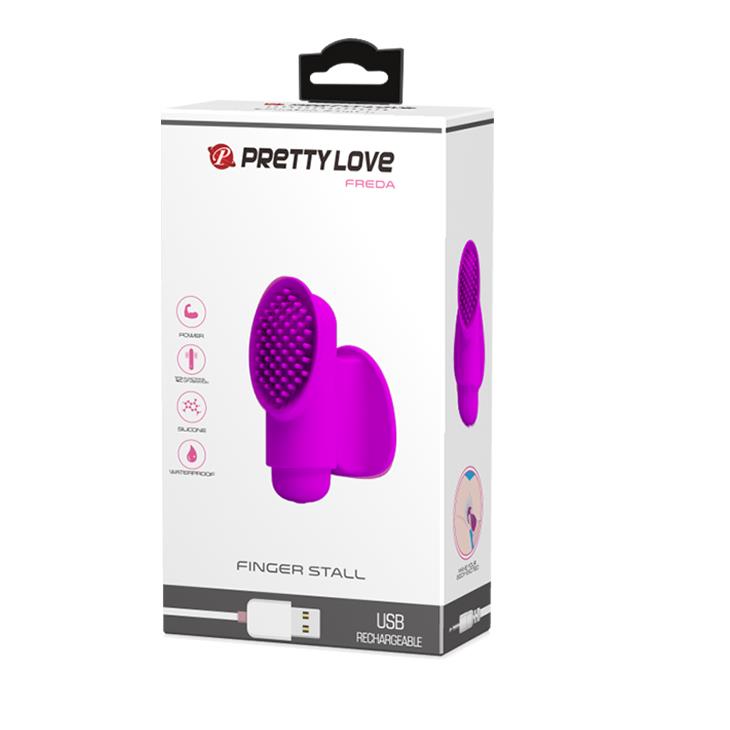 Stymulator łechtaczki silikonowy Pretty Love Freda 12 wibracji