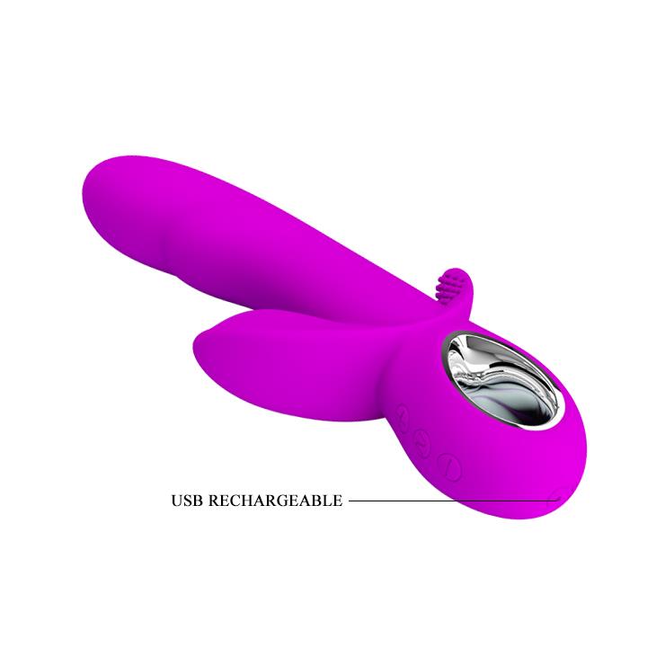 Wibrator króliczek silikonowy Pretty Love Humphray USB 16,8 cm
