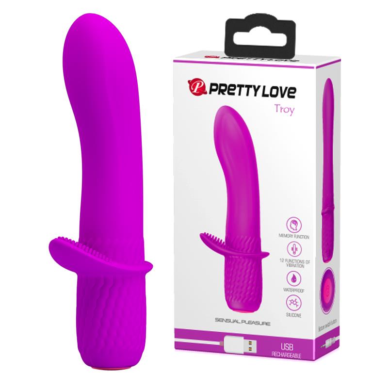 Wibrator punktu G Pretty Love Troy 12 wibracji pamięć