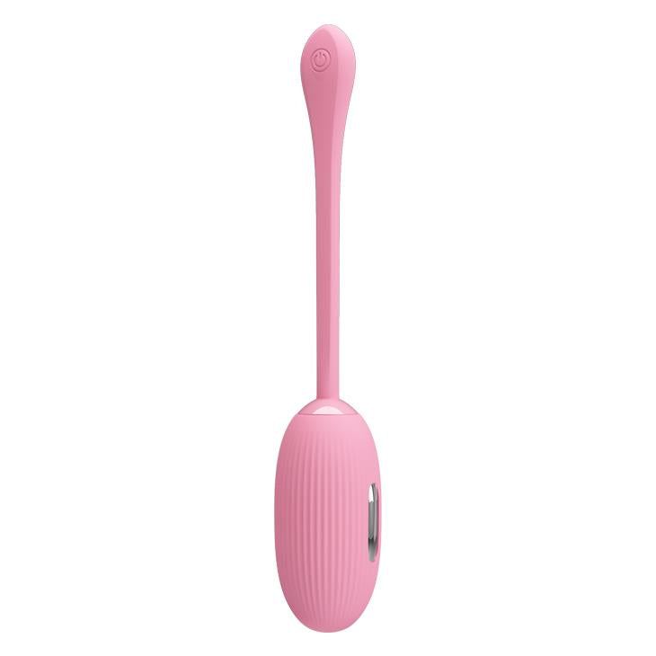 Jajko wibrujące Pretty Love Doreen 3 fioletowe silikonowe z app USB 19cm
