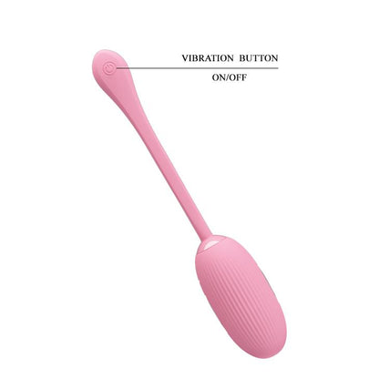 Jajko wibrujące Pretty Love Doreen 3 fioletowe silikonowe z app USB 19cm