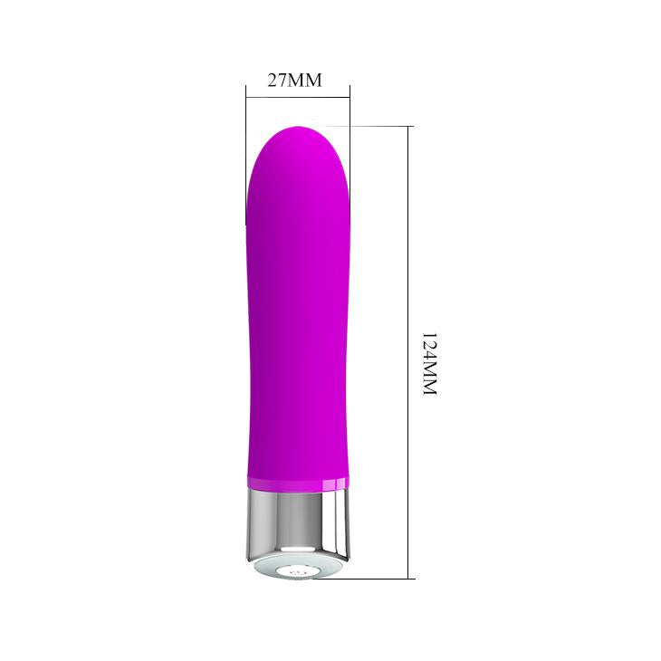 Wibrator silikonowy Pretty Love Sampson fioletowy 12 funkcji