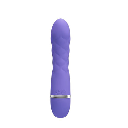 Wibrator punktu G Pretty Love Truda 7 funkcji silikonowy fioletowy 19 cm