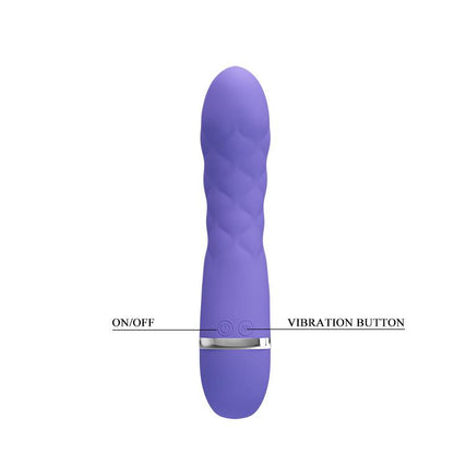 Wibrator punktu G Pretty Love Truda 7 funkcji silikonowy fioletowy 19 cm