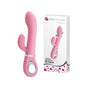 Wibrator króliczek punktu G Pretty Love Ternence różowy USB 19,6 cm