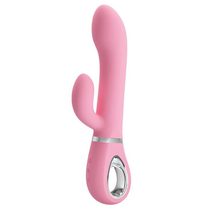 Wibrator króliczek punktu G Pretty Love Ternence różowy USB 19,6 cm