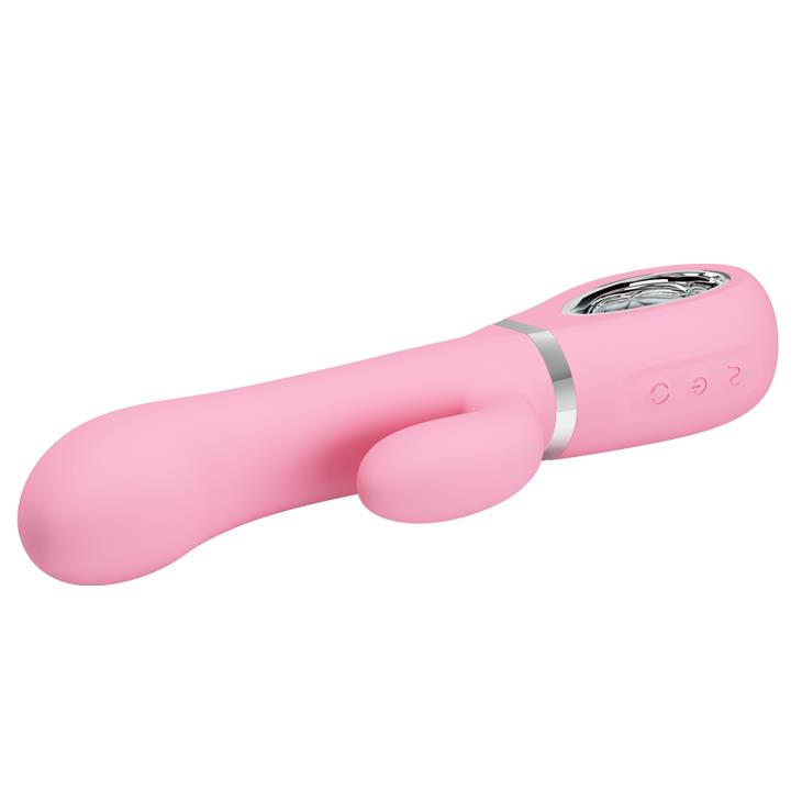 Wibrator króliczek punktu G Pretty Love Ternence różowy USB 19,6 cm
