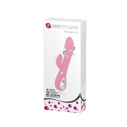 Wibrator króliczek punktu G Pretty Love Ternence różowy USB 19,6 cm