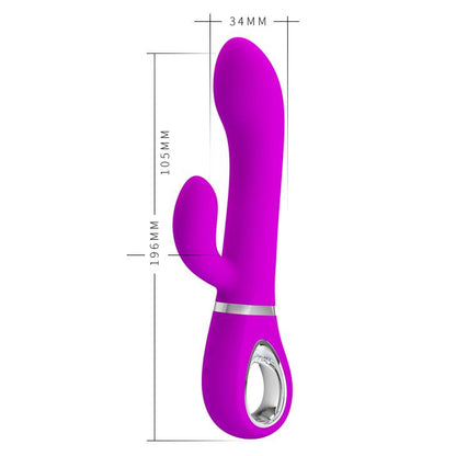 Wibrator króliczek punktu G Pretty Love Ternence fioletowy USB