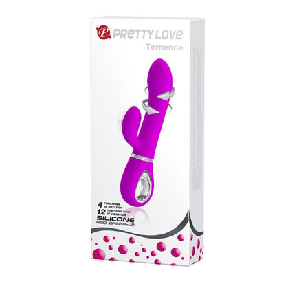 Wibrator króliczek punktu G Pretty Love Ternence fioletowy USB