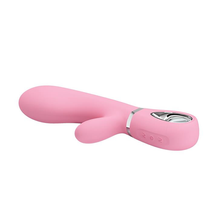 Wibrator punktu G króliczek silikonowy Pretty Love Thomas różowy USB