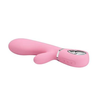 Wibrator punktu G króliczek silikonowy Pretty Love Thomas różowy USB
