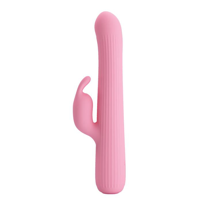Wibrator punktu G 4 rotacje 4 wibracje Pretty Love Julian różowy USB