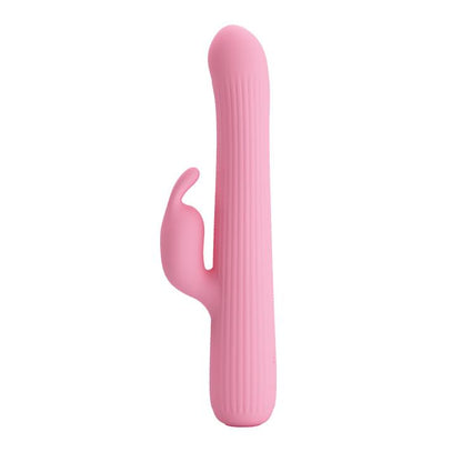 Wibrator punktu G 4 rotacje 4 wibracje Pretty Love Julian różowy USB