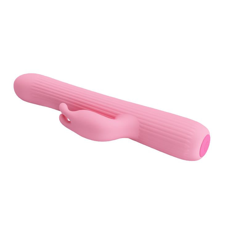 Wibrator punktu G 4 rotacje 4 wibracje Pretty Love Julian różowy USB